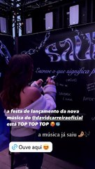 Lara Moniz David Carreira festa de lançamento