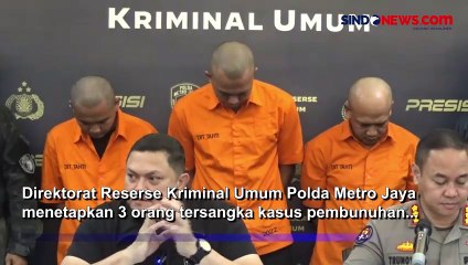 Tiga Tersangka Pembunuhan Karyawan MRT Tertangkap, 1 Orang Masuk DPO