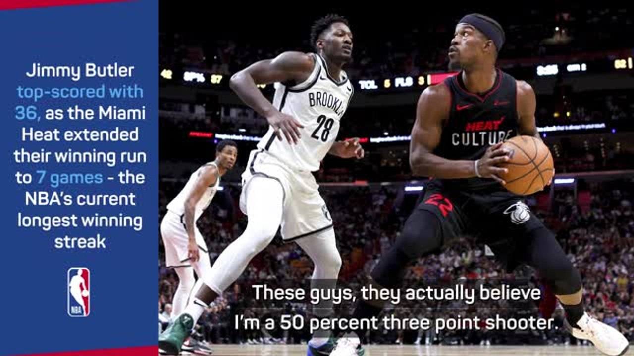 'Fun to play at home' - Butler dishes up 36 points to extend Heat streak