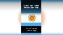Elecciones en Argentina: Mujeres con Massa, jóvenes con Milei
