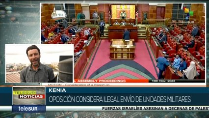 Mayoría parlamentaria en Kenia aprueba el envío de tropas a Haití
