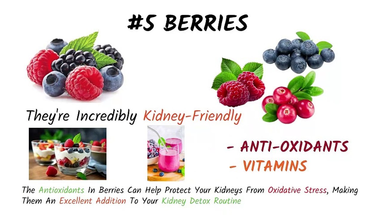 Top 7 Foods To Detox Your Kidneys! | Natural Kidney Cleanse