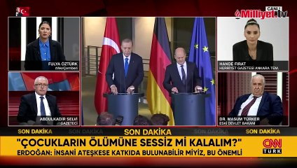 Hande Fırat basın toplantısında yaşananları anlattı: Erdoğan'ın sözlerini hazmetmeleri zaman alacak