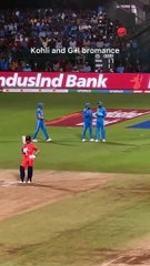 VIRAT and SHUBHIIIIII❤️ They actually can't keep their hands off I love them #ViratKohli  #ShubmanGill