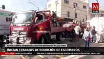 Logran controlar incendio en Tepito, inician trabajos de remoción de escombros