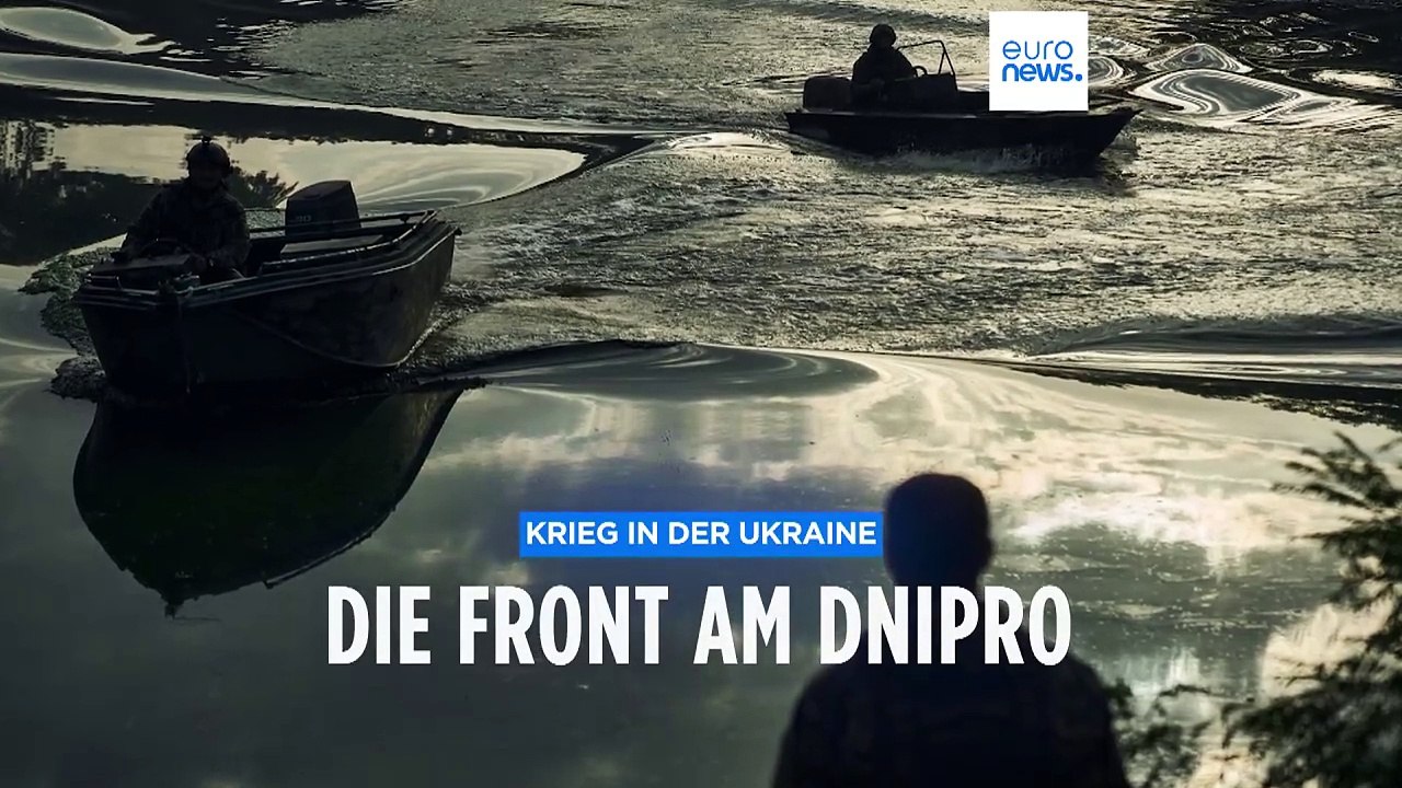 Front im Ukraine-Krieg: '3.500 tote oder verwundete Russen am Dnipro'