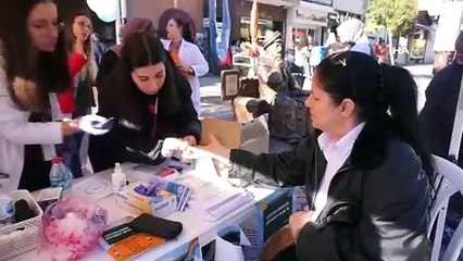 Des étudiants universitaires d'Edirne ont organisé un événement de sensibilisation au diabète