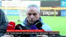 Beşiktaş Teknik Direktörü Rıza Çalımbay açıkladı: Aboubakar ve Cenk Tosun...