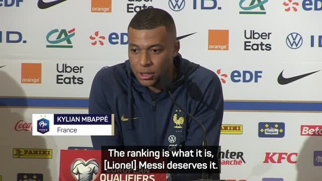 Mbappe insists Messi 'deserves' the Ballon d'Or