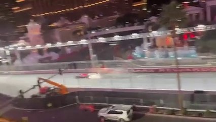 F1 2023 Las Vegas FP1 Sainz Issue Manhole Cover Amateur