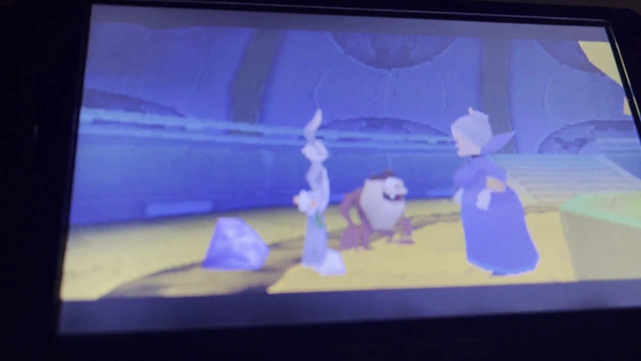 Bugs Bunny & Taz Time Busters PS1/PSP - 100% Ending Cutscene before final boss