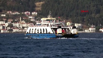 Services de ferry annulés en raison de conditions météorologiques défavorables à Çanakkale