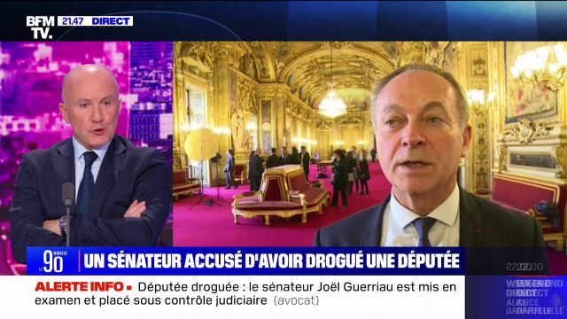 Députée droguée: le sénateur Joël Guerriau mis en examen et placé sous contrôle judiciaire