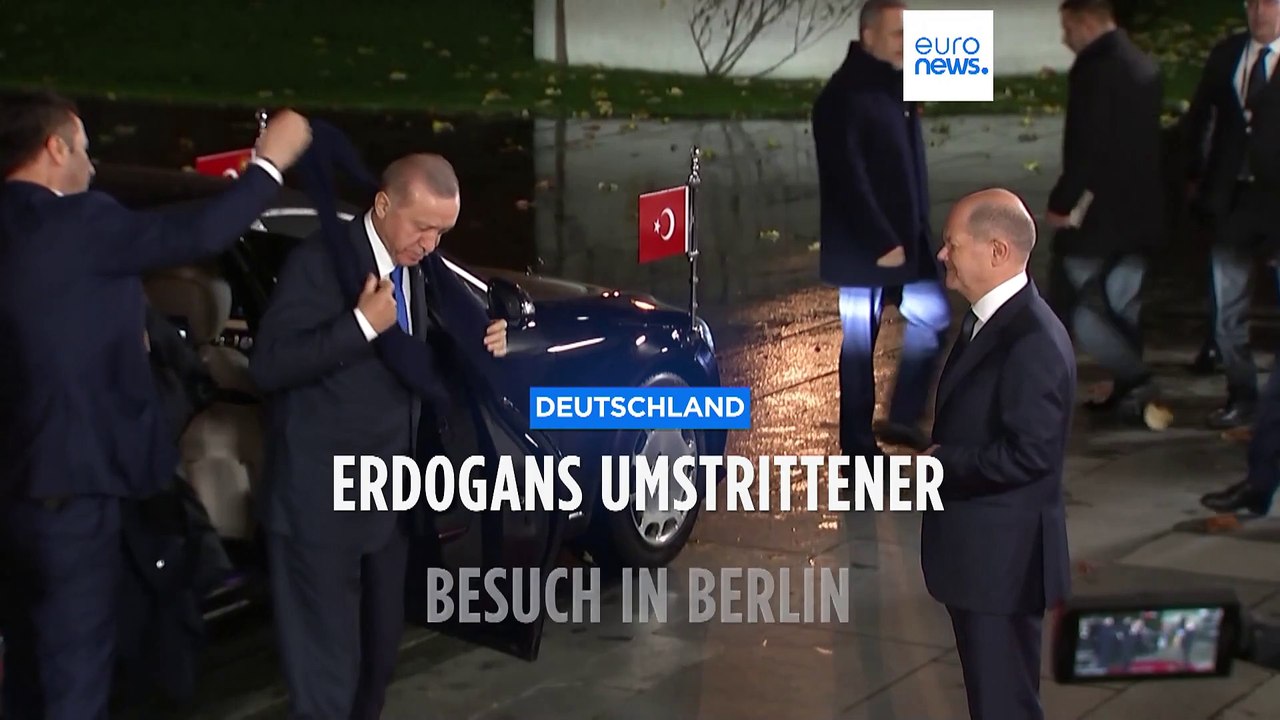 Scholz und Erdogan - Welten prallen aufeinander