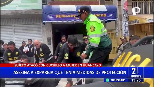 Feminicidio en Huancayo: Sujeto asesina a su expareja que tenía medidas de protección