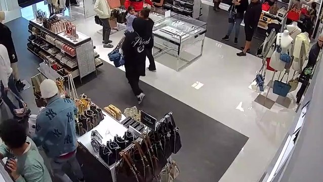 Thieves shove Michael Kors employee after stealing luxury purses and jackets
