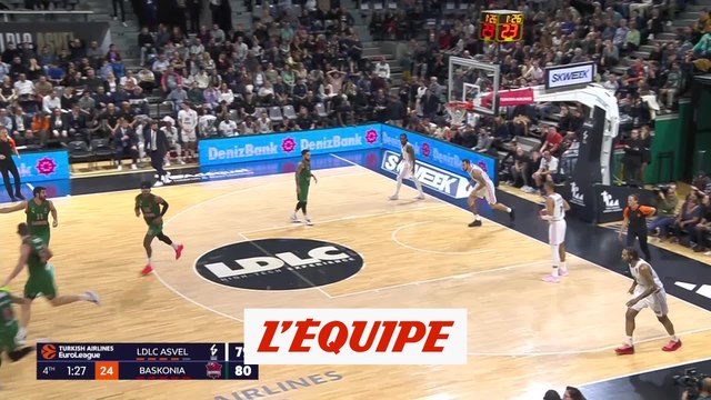 Les 35 points de Howard contre l'Asvel - Basket - Euroligue (H) - Vitoria