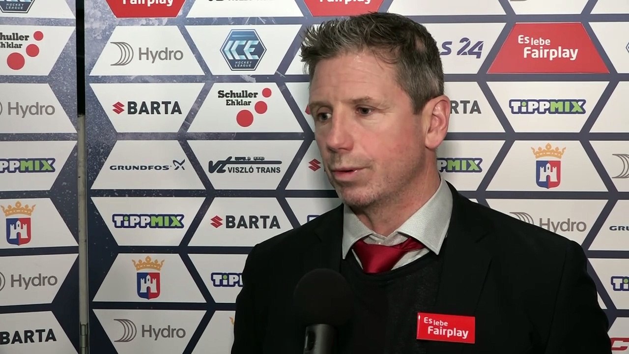 Kirk Furey (KAC) nach dem Sieg in Fehervar