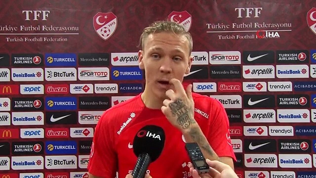 Serdar Saatçı, défenseur de l'équipe nationale de football d'Ümit : Nous voulons battre la Norvège et sortir