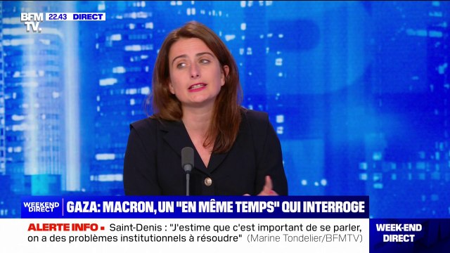 Rencontres de Saint-Denis: Marine Tondelier (EELV) a demandé à Emmanuel Macron d'exiger que des enquêteurs de la Cour pénale internationale puissent entrer à Gaza