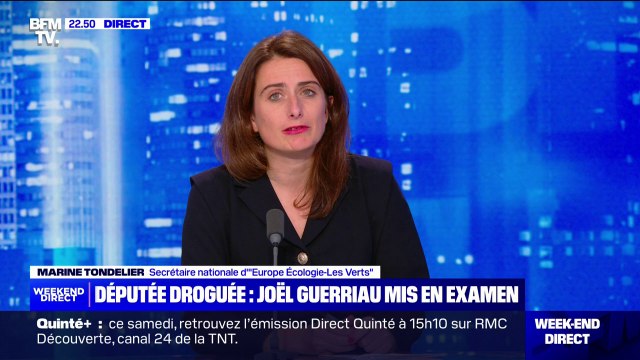 Députée droguée: pour Marine Tondelier (EELV), il serait logique que le sénateur Joël Guerriau démissionne
