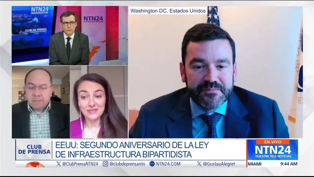 “Es para que la economía crezca”: Subsecretario de Política de Transporte del Departamento de Transporte de EE. UU. sobre el segundo aniversario de la Ley de Infraestructura Bipartidista