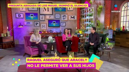 Presunta abogada de Luis Miguel REVELA que SÍ ha dado pensión para sus hijos con Aracely