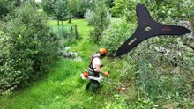 Stihl Pro Brush Cutter with Triangular Blade FS461 & 300-3