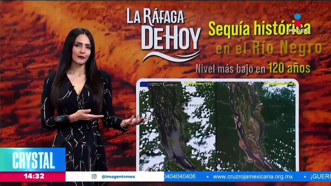 El río Negro se encuentra en su nivel más bajo en 120 años