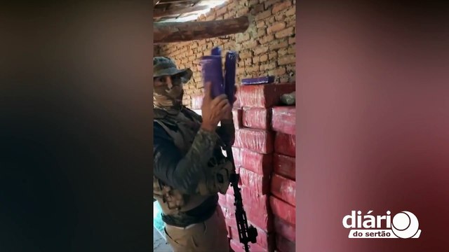 Polícia Civil apreende aproximadamente uma tonelada de maconha nos municípios de Pombal e Cajazeiras