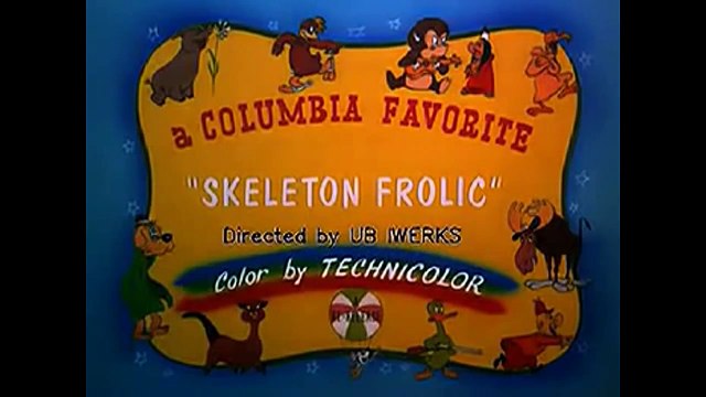 UB Iwerks Skeleton Frolic 1937