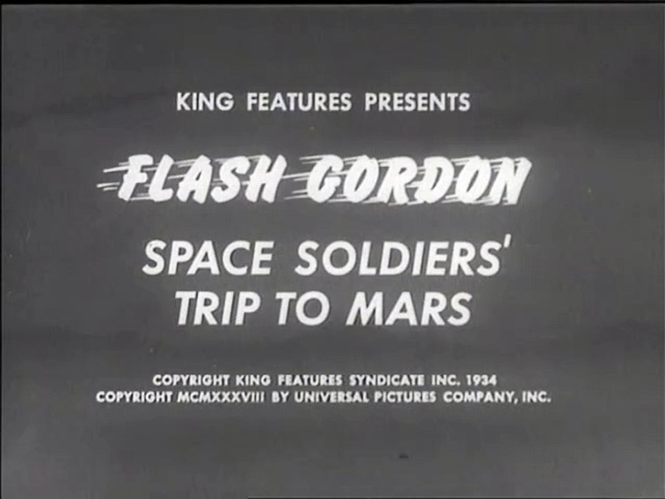 Flash Gordon (1938) Trip to Mars  Episode 13