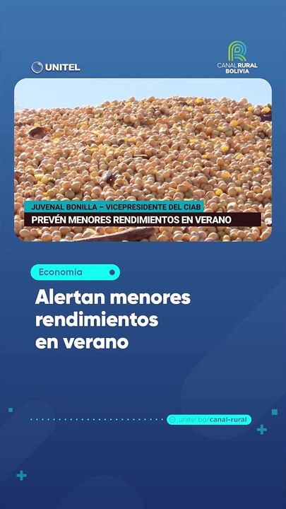 Alertan menores rendimientos en campaña de verano