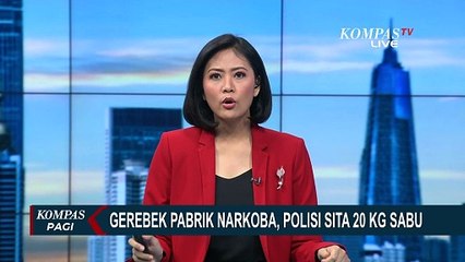 Gerebek Pabrik Narkoba di Tangerang, Polisi Sita 20 Kg Sabu