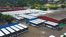Otros 120 buses chinos son entregados a cooperativas de Managua