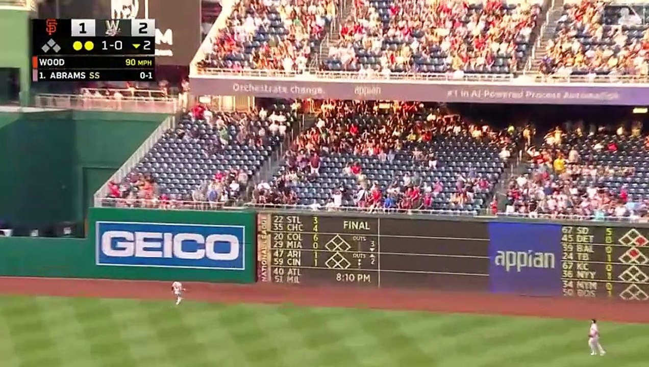 2023 SF Giants: Giants @ Nationals (7/21/23)