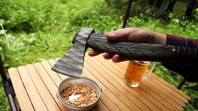 Solo Rain Camping _ New outdoor gear _ Overnight alone in Cozy tent _ ASMR