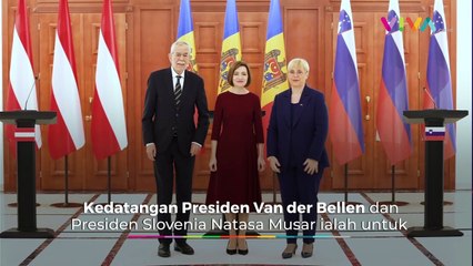 DETIK-DETIK Presiden Austria Digigit Anjing Presiden Moldova