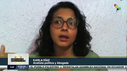 Karla Díaz, analista política aborda el proceso constituyente en Chile