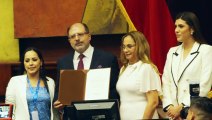 Nuevo Congreso de Ecuador elige autoridades antes de posesionar a Noboa