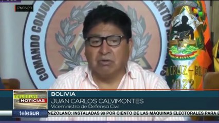 Bolivia: Gobierno denuncia que algunos de los incendios reactivados son provocados intencionalmente