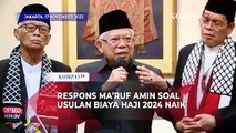 Respons Wapres Ma'ruf Amin soal Usulan Kemenag Naikkan Biaya Haji 2024