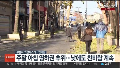 [날씨] 주말 낮에도 내내 찬바람…곳곳 강풍주의보