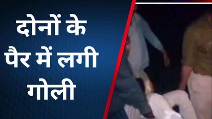 महराजगंज में तेजाब कांड के आरोपियों से मुठभेड़, दोनों के पैर में मारी गोली