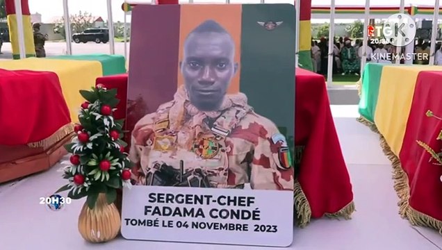 Conakry : colonel Doumbouya rend hommage aux morts du 4 novembre 2023