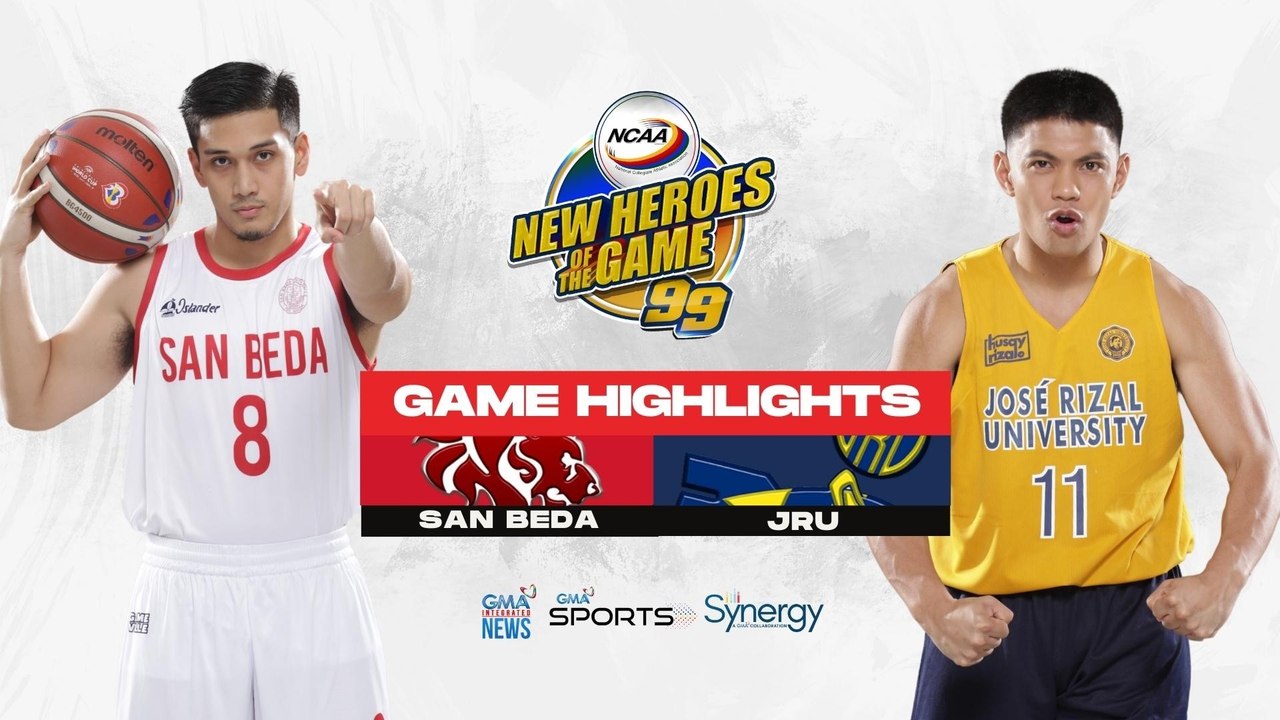 NCAA Season 99 Men's Basketball San Beda vs JRU (Highlights) | NCAA Season 99