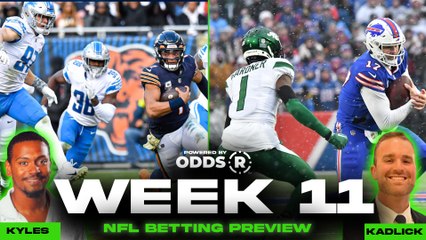 Week 11 NFL Picks w/ Kyles & Kadlick | Presented by OddsR