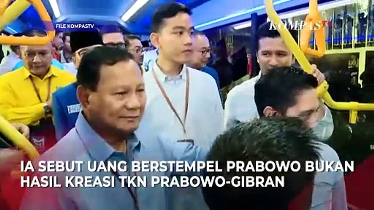 Respons TKN Prabowo-Gibran Soal Beredar Uang Berstempel 'Prabowo Satria Piningit'