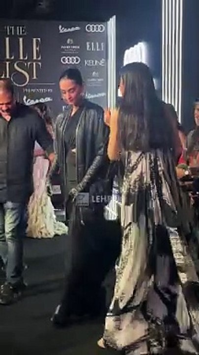 Sonam Kapoor Graces Elle First Awards In An All Black Outfit
