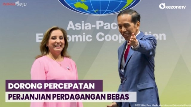 Bertemu Presiden Peru di Amerika, Jokowi Dorong Percepatan Perjanjian Perdagangan Bebas